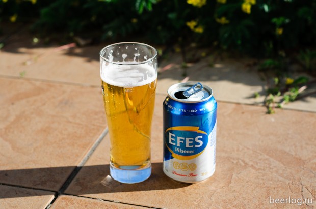 Турецкий Efes Pilsener