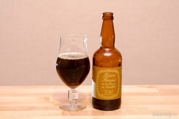 Bière Brune De La Ferme Du Kalblin